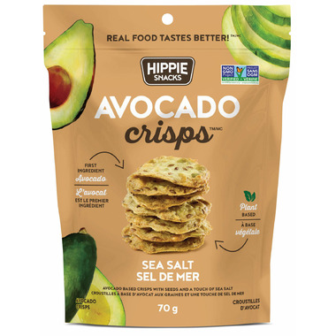Hippie Snacks Avocado Crisps Sea Salt Hippie Snacks Avocado Crisps Sea Salt