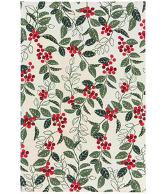 Now Designs By Danica Terry Dishtowel Merry Berry Christmas