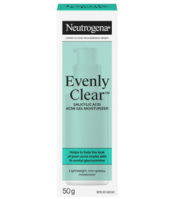 Neutrogena Evenly Clear Acne Gel Moisturizer