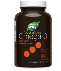 NutraSea DHA Omega-3 High DHA Liquid Gels 