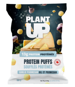 Plant Up Protein Puffs Garlic Parmesan