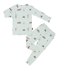 image of Belan.J Long Sleeve PJ Set Tractors with sku:336858