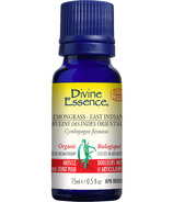 Divine Essence East Indian Lemongrass Organic Essential Oil