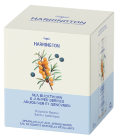 Harrington Sparkling Natural Spring Water Sea Buckthorn & Juniper Berries
