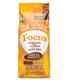 Four Sigmatic Focus Whole Bean Organic Coffee with Lion's Mane & Yacon