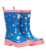 Hatley Summer Sky Shiny Rain Boots