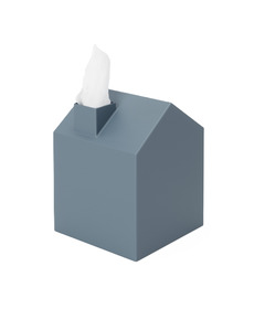 image of Umbra Casa Tissue Cover Slate Blue with sku:334259