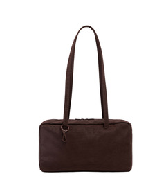 BAGGU Nylon Bowler Bag Coffee