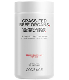 Codeage Grass-Fed Beef Organs
