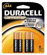 Piles Duracell Coppertop AAA