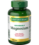 Magnésium absorbable de Nature's Bounty