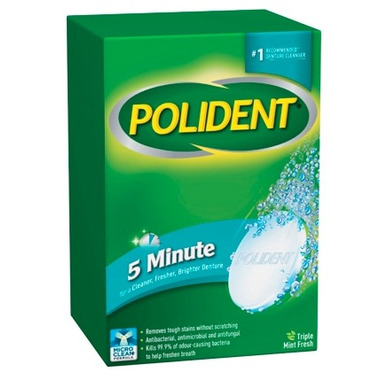 Polident 5 Minute Denture Cleanser Polident 5 Minute Denture Cleanser