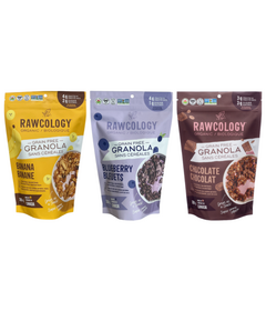 Rawcology Organic Grain Free Granola Variety Bundle