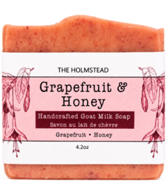 The Holmstead Bar Soap Grapefruit & Honey