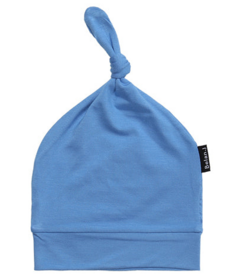 Belan.J Knotted Hat Lake Blue