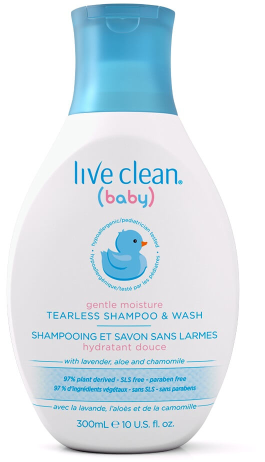 Buy Live Clean Baby Gentle Moisture Tearless Shampoo Wash At