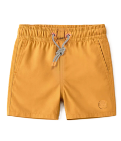 Souris Mini Children Swim Shorts Yellow