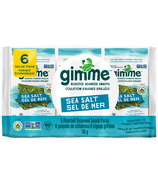 gimMe Organic Roasted Seaweed Snack Pack Sea Salt