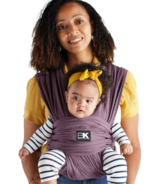 Baby K'tan Pre-Wrapped Ready To Wear Baby Carrier Original Eggplant
