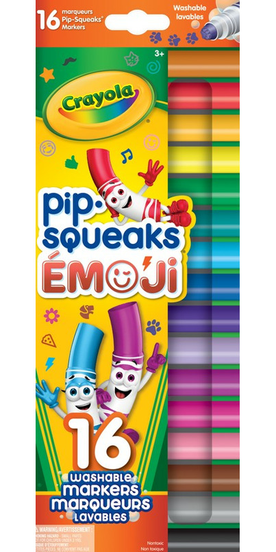 Buy Crayola Pip-Squeaks Stamper Markers Emoji at Free