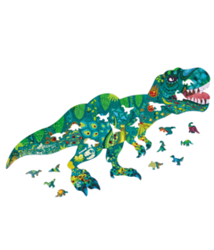 Hape Toys Shimmer Floor Puzzle Dinosaur