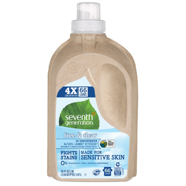Seventh Generation Natural 4X Concentrated Laundry Detergent Seventh Generation Natural 4X Concentrated Laundry Detergent