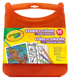 Crayola Create & Colour Coloured Pencils Kit
