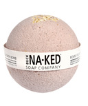 Buck Naked Soap Company Bombe de bain à l'argile violette brésilienne et à l'avoine