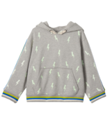 Hatley Thunderbolts Glow In The Dark Pullover Hoodie