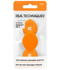 image of Real Techniques Mini Miracle Concealer Puff Trio with sku:334674