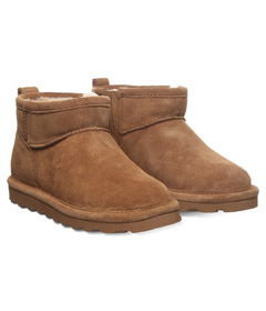 Bearpaw Youth Shorty Ankle Boots Hickory