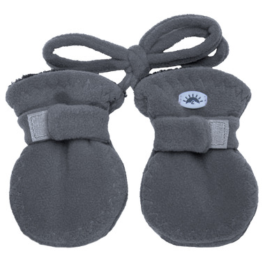 Buy Calikids Fleece Baby Mittens With Cord Graphite From Canada At Well Ca Free Shipping