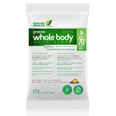 Genuine Health Greens+ Whole Body Nutrition Packs Genuine Health Greens+ Whole Body Nutrition Packs
