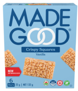 MadeGood Organic Vanilla Crispy Squares