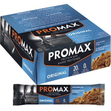 PROMAX Protein Bar Nutty Butter Crisp Case PROMAX Protein Bar Nutty Butter Crisp Case