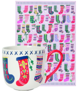 Now Designs Mug & Dishtowel Set Winter Woolens