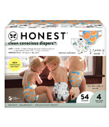 The Honest Company Club Box Diapers Space Travel et Orange You Cute