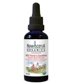 Nova Scotia Organics Milk Thistle & Dandelion Tincture