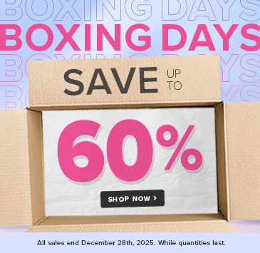 Save up to 60% on Boxing Days 