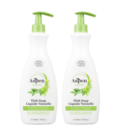 AspenClean Dish Soap Eucalyptus & Rosemary Bundle