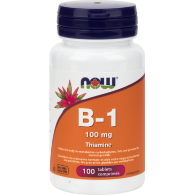 NOW Foods Vitamin B-1 100 mg NOW Foods Vitamin B-1 100 mg