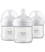 Philips AVENT Natural Baby Bottle Pack With Natural Response Nipple Clear (biberon naturel Philips AVENT avec tétine naturelle)