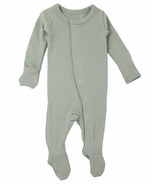L'ovedbaby Organic Footed Overall Seafoam