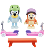 Bluey Vehicle & Figure Playset Scooter Time