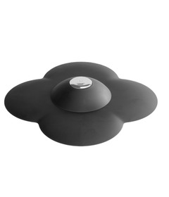 Umbra Bloom Drain Stop Hair Catch Black