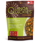 Quinoa Quickies Légumes & Quinoa aux fines herbes