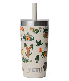 YETI Rambler Jr Tumbler Cape Taupe Summer Camp