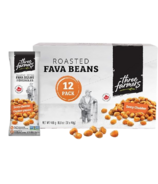 Three Farmers Fava Beans Zesty Cheddar Snack Pack (en anglais seulement)