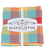 Now Designs Dishcloth Set Lemon Check