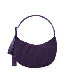 BAGGU Medium Nylon Crescent Bag Fig